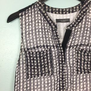 Waverly Grey Sleeveless Popover Blouse